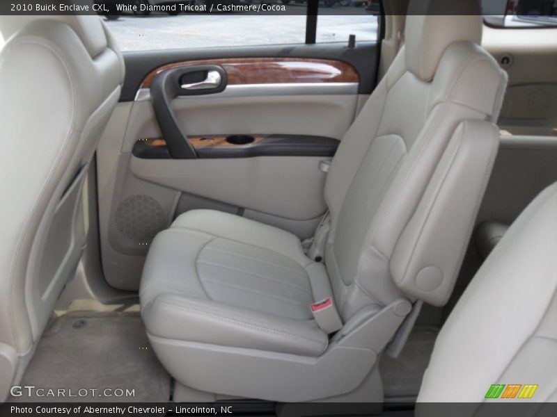 White Diamond Tricoat / Cashmere/Cocoa 2010 Buick Enclave CXL