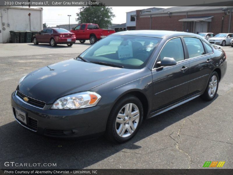Cyber Gray Metallic / Ebony 2010 Chevrolet Impala LT