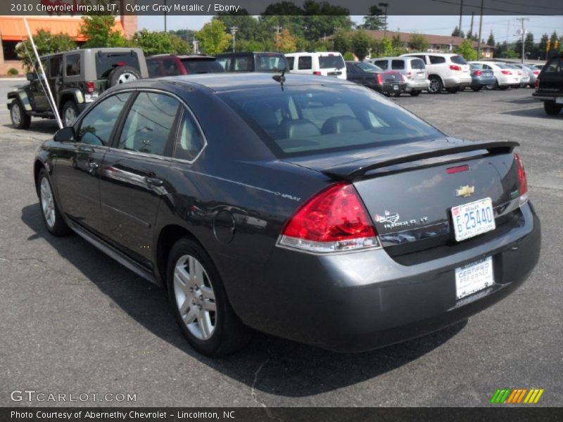 Cyber Gray Metallic / Ebony 2010 Chevrolet Impala LT