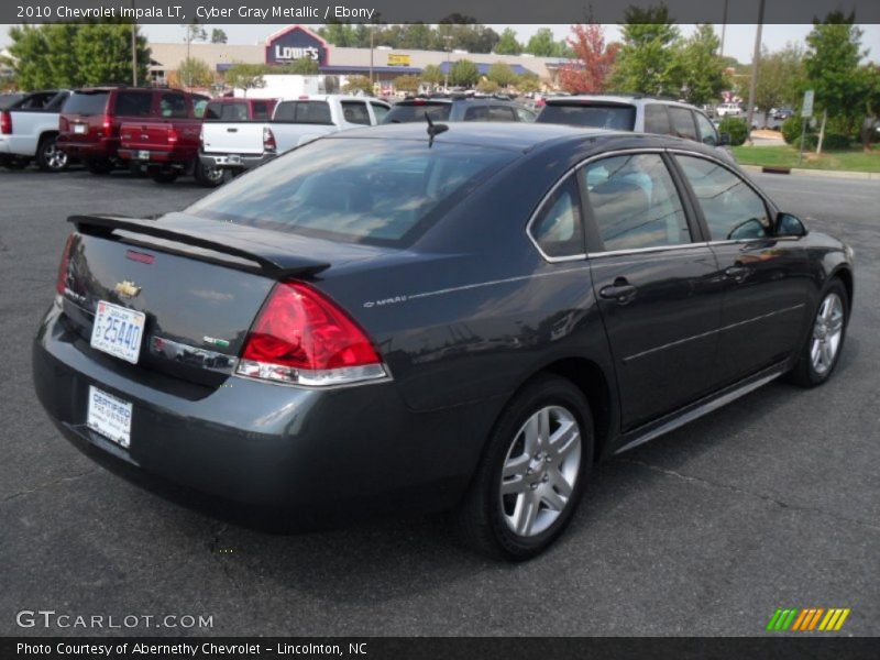 Cyber Gray Metallic / Ebony 2010 Chevrolet Impala LT