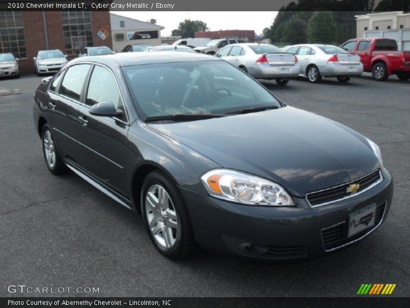 Cyber Gray Metallic / Ebony 2010 Chevrolet Impala LT