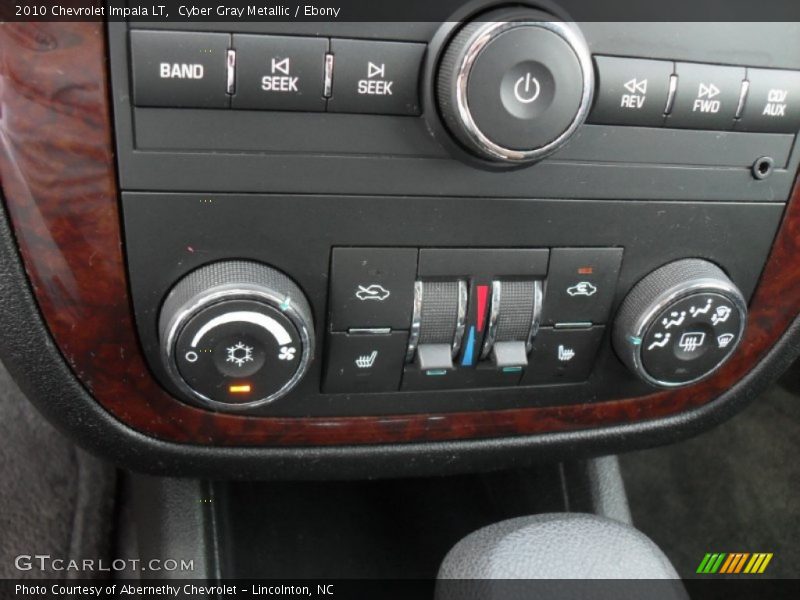 Cyber Gray Metallic / Ebony 2010 Chevrolet Impala LT