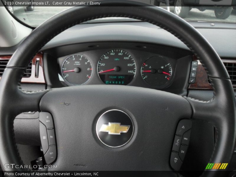 Cyber Gray Metallic / Ebony 2010 Chevrolet Impala LT