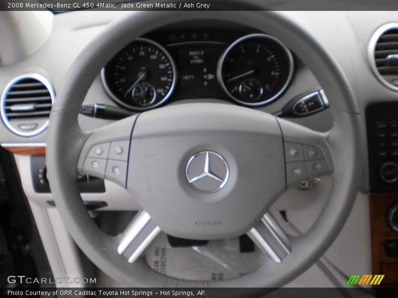 Jade Green Metallic / Ash Grey 2008 Mercedes-Benz GL 450 4Matic