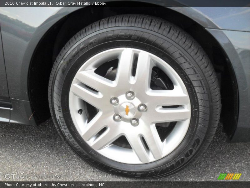 Cyber Gray Metallic / Ebony 2010 Chevrolet Impala LT