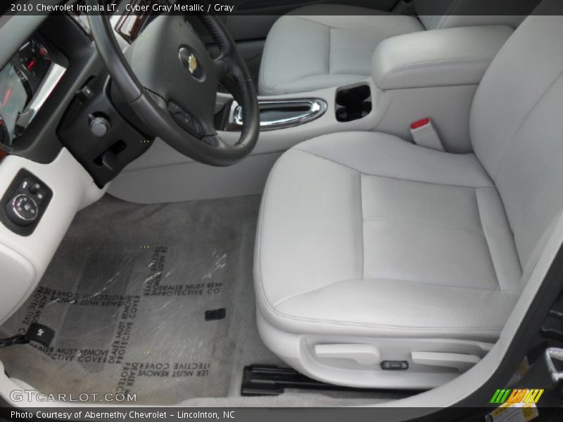 Cyber Gray Metallic / Gray 2010 Chevrolet Impala LT