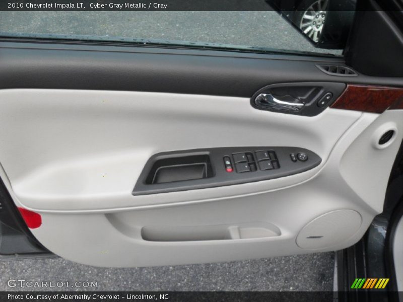 Cyber Gray Metallic / Gray 2010 Chevrolet Impala LT