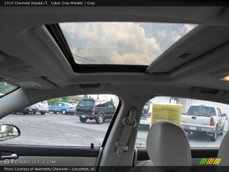 Cyber Gray Metallic / Gray 2010 Chevrolet Impala LT