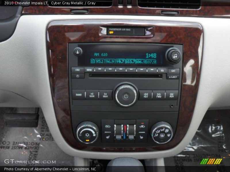 Cyber Gray Metallic / Gray 2010 Chevrolet Impala LT