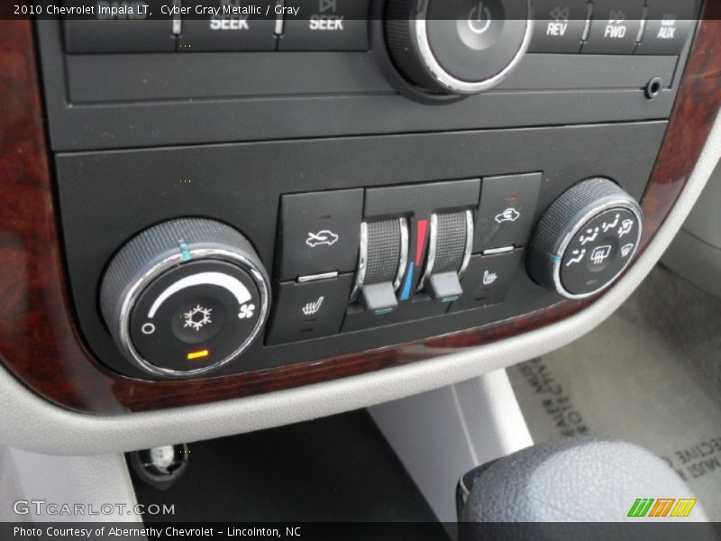 Cyber Gray Metallic / Gray 2010 Chevrolet Impala LT