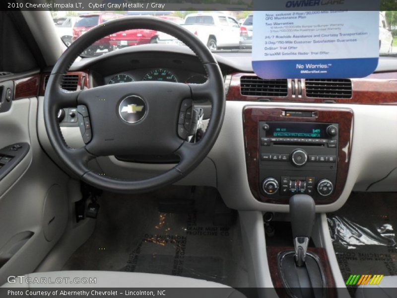 Cyber Gray Metallic / Gray 2010 Chevrolet Impala LT
