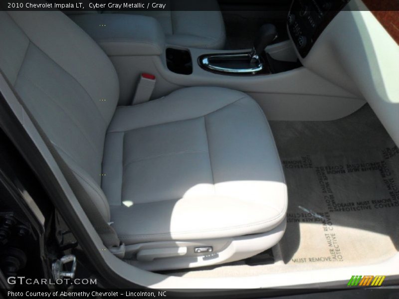 Cyber Gray Metallic / Gray 2010 Chevrolet Impala LT