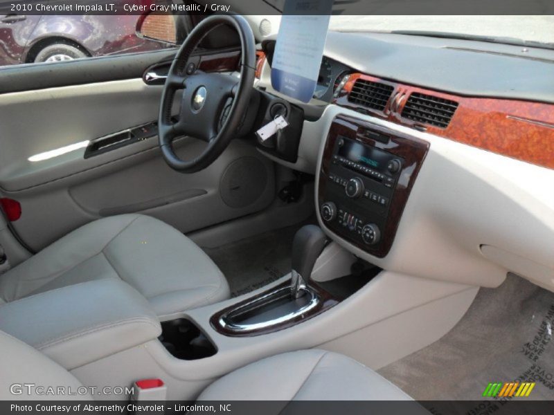 Cyber Gray Metallic / Gray 2010 Chevrolet Impala LT
