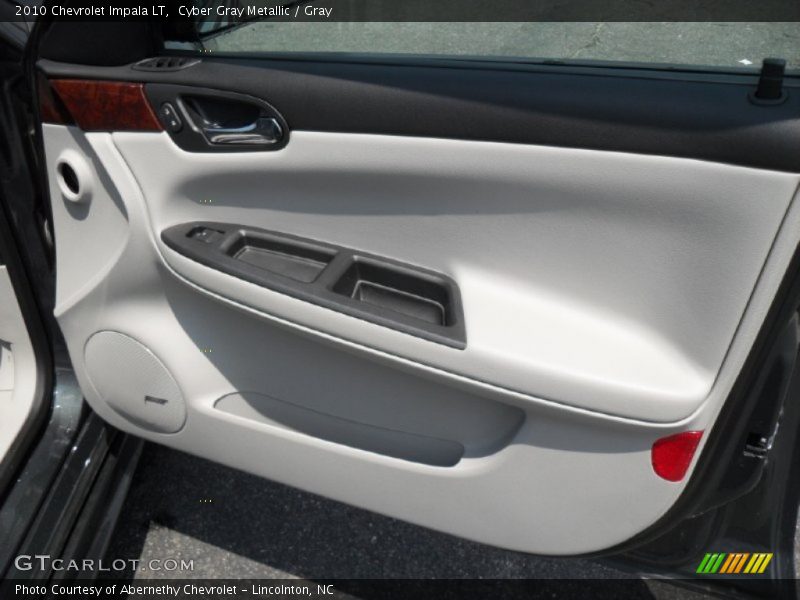 Cyber Gray Metallic / Gray 2010 Chevrolet Impala LT