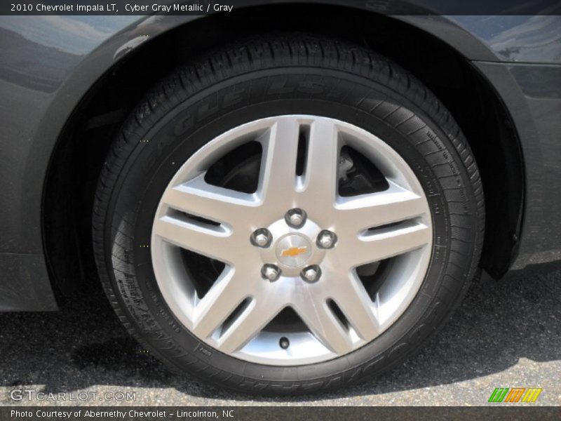 Cyber Gray Metallic / Gray 2010 Chevrolet Impala LT