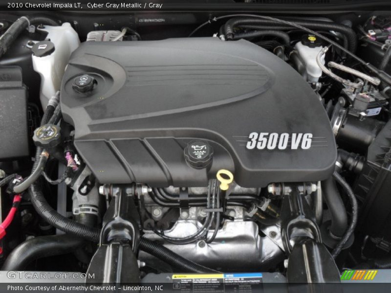 Cyber Gray Metallic / Gray 2010 Chevrolet Impala LT