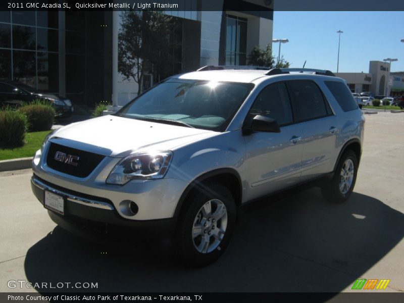 Quicksilver Metallic / Light Titanium 2011 GMC Acadia SL
