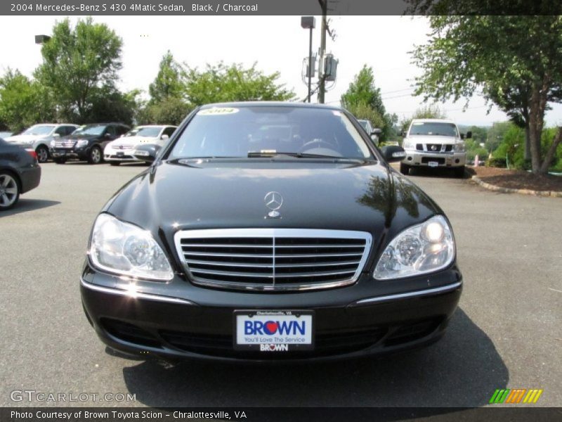 Black / Charcoal 2004 Mercedes-Benz S 430 4Matic Sedan