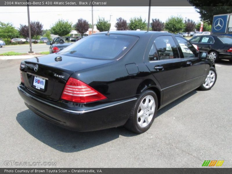Black / Charcoal 2004 Mercedes-Benz S 430 4Matic Sedan