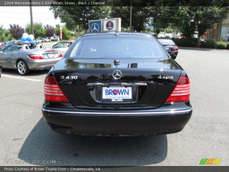 Black / Charcoal 2004 Mercedes-Benz S 430 4Matic Sedan