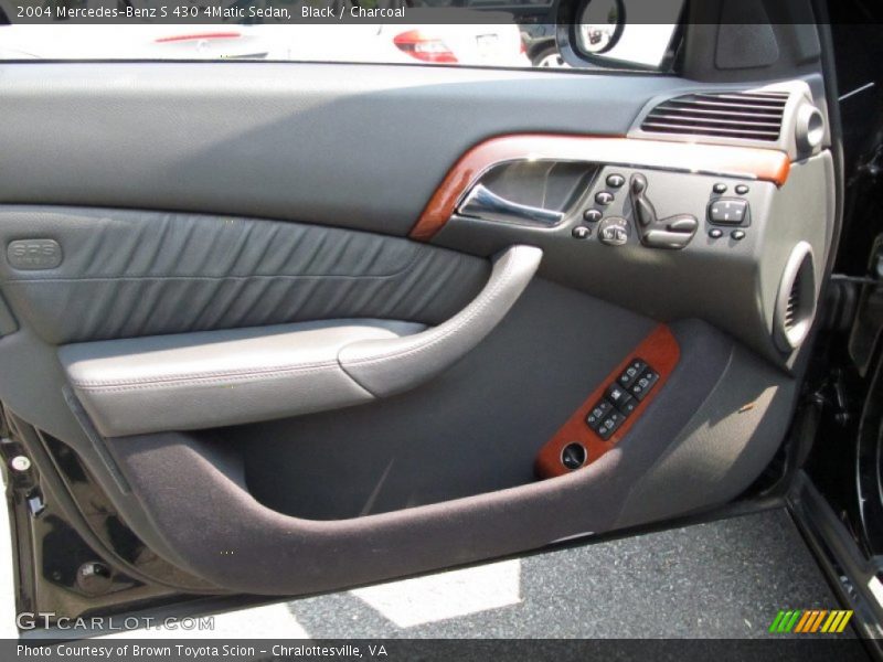 Black / Charcoal 2004 Mercedes-Benz S 430 4Matic Sedan