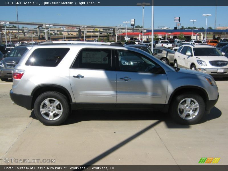 Quicksilver Metallic / Light Titanium 2011 GMC Acadia SL