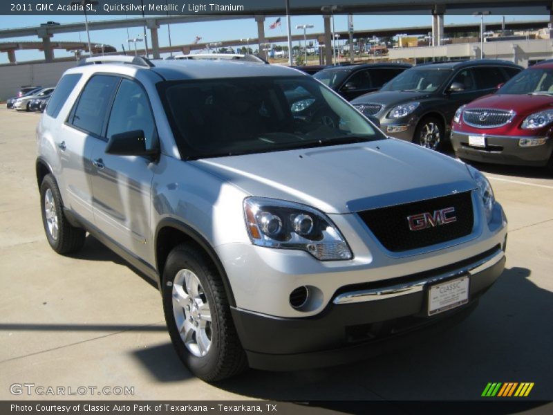 Quicksilver Metallic / Light Titanium 2011 GMC Acadia SL