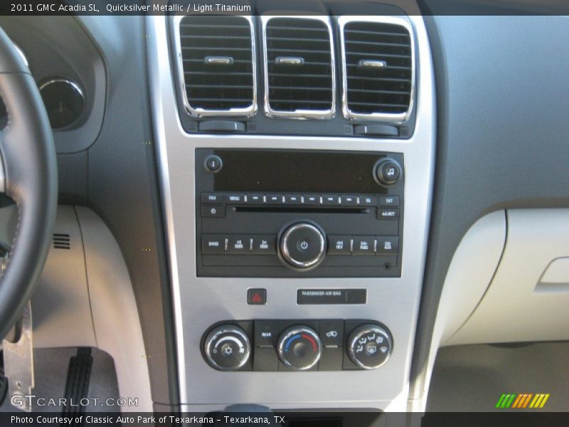 Quicksilver Metallic / Light Titanium 2011 GMC Acadia SL