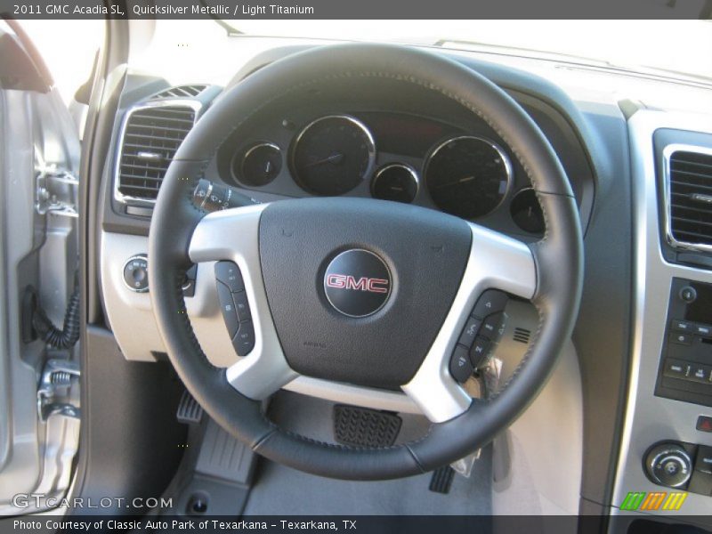 Quicksilver Metallic / Light Titanium 2011 GMC Acadia SL