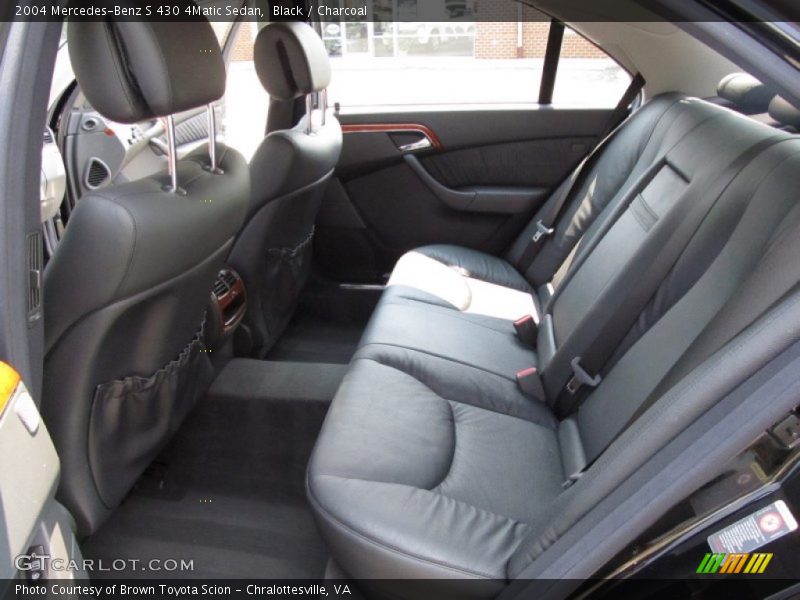  2004 S 430 4Matic Sedan Charcoal Interior
