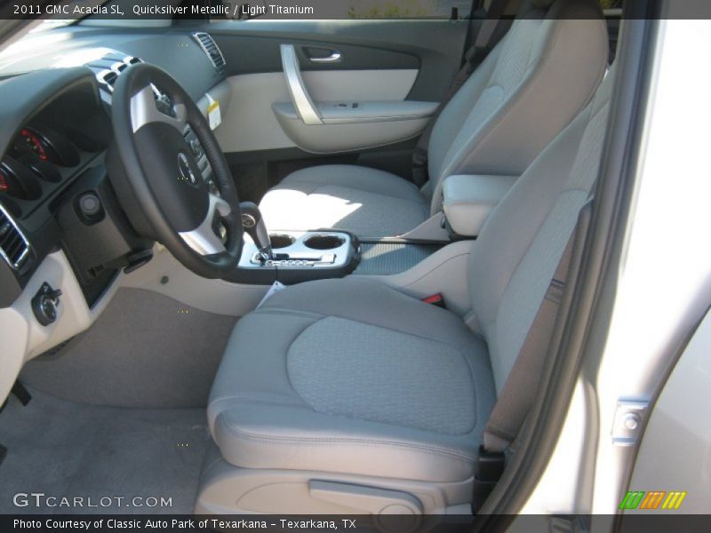 Quicksilver Metallic / Light Titanium 2011 GMC Acadia SL
