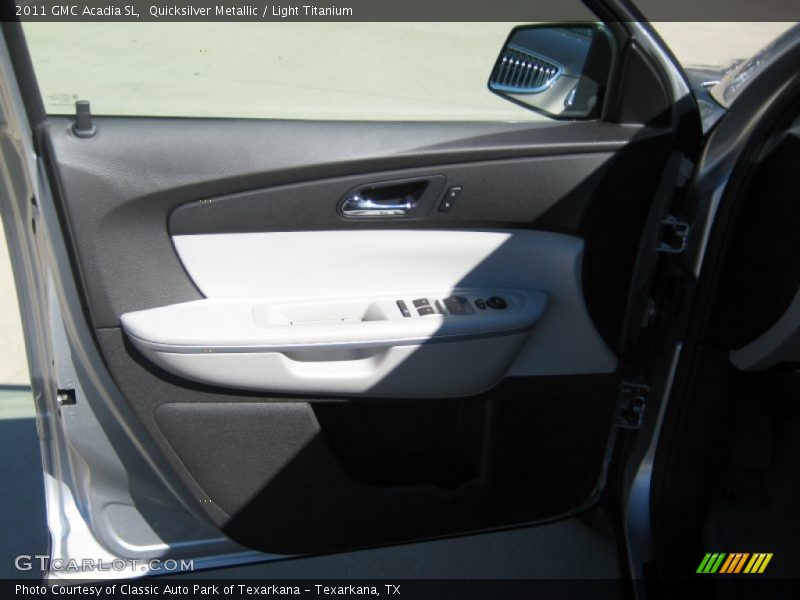 Quicksilver Metallic / Light Titanium 2011 GMC Acadia SL
