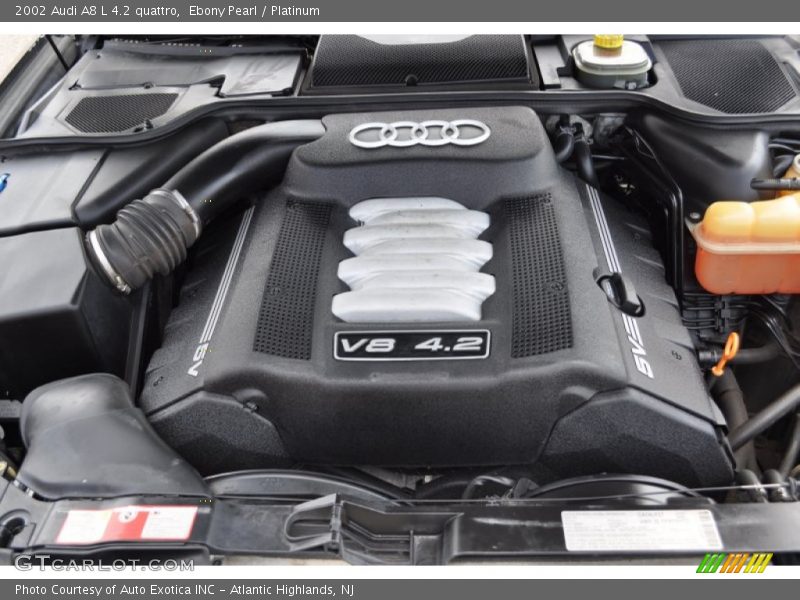  2002 A8 L 4.2 quattro Engine - 4.2 Liter DOHC 40-Valve VVT V8