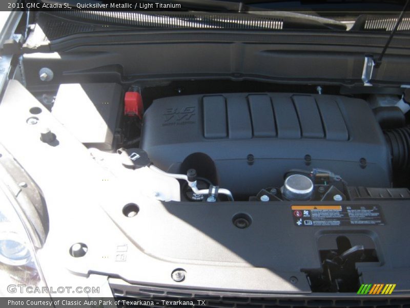 Quicksilver Metallic / Light Titanium 2011 GMC Acadia SL