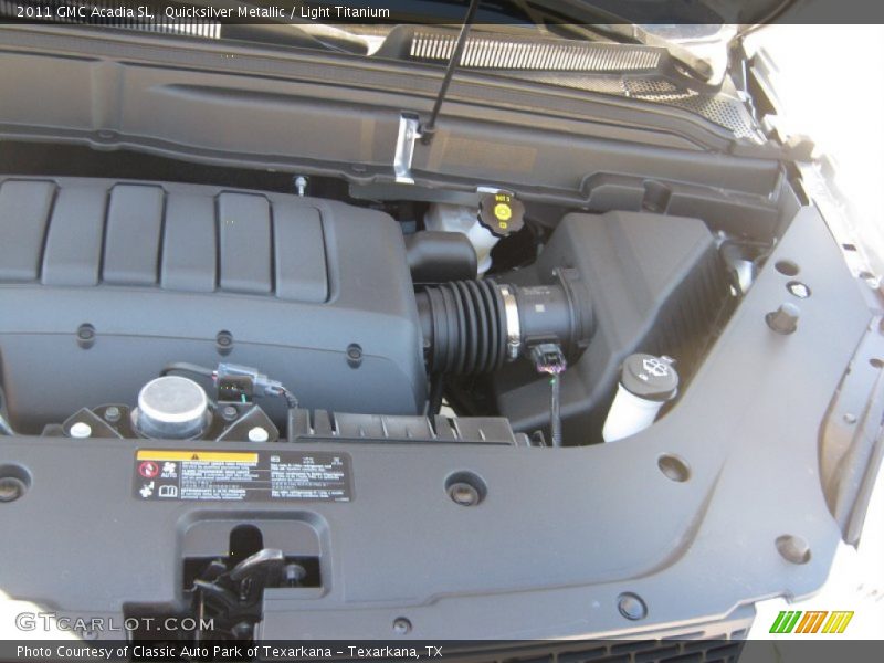Quicksilver Metallic / Light Titanium 2011 GMC Acadia SL