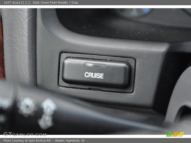 Dark Green Pearl Metallic / Gray 1997 Acura CL 2.2
