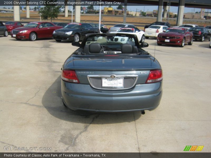 Magnesium Pearl / Dark Slate Gray 2006 Chrysler Sebring GTC Convertible