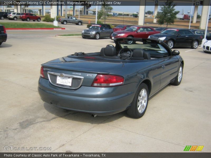 Magnesium Pearl / Dark Slate Gray 2006 Chrysler Sebring GTC Convertible