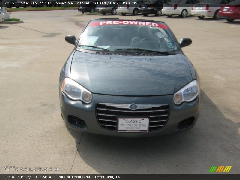 Magnesium Pearl / Dark Slate Gray 2006 Chrysler Sebring GTC Convertible