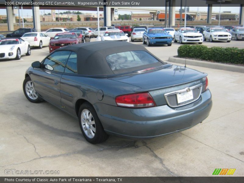 Magnesium Pearl / Dark Slate Gray 2006 Chrysler Sebring GTC Convertible