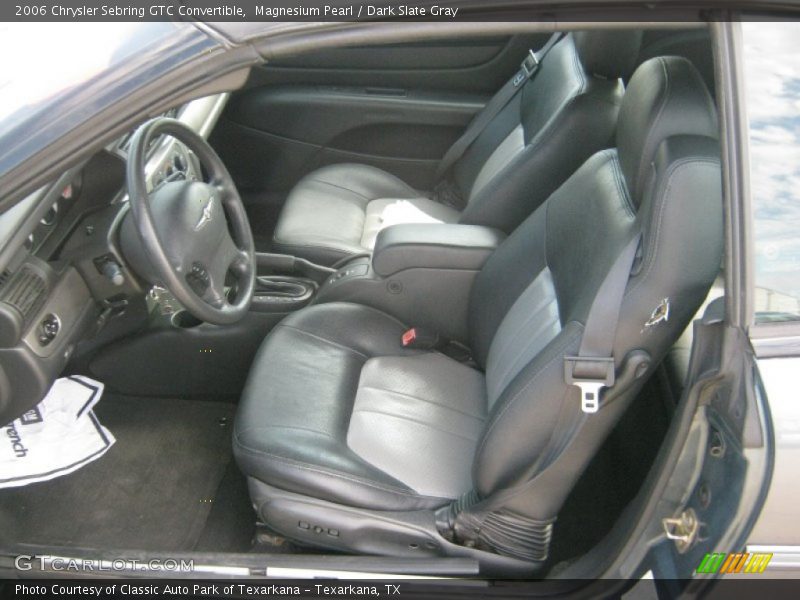 Magnesium Pearl / Dark Slate Gray 2006 Chrysler Sebring GTC Convertible