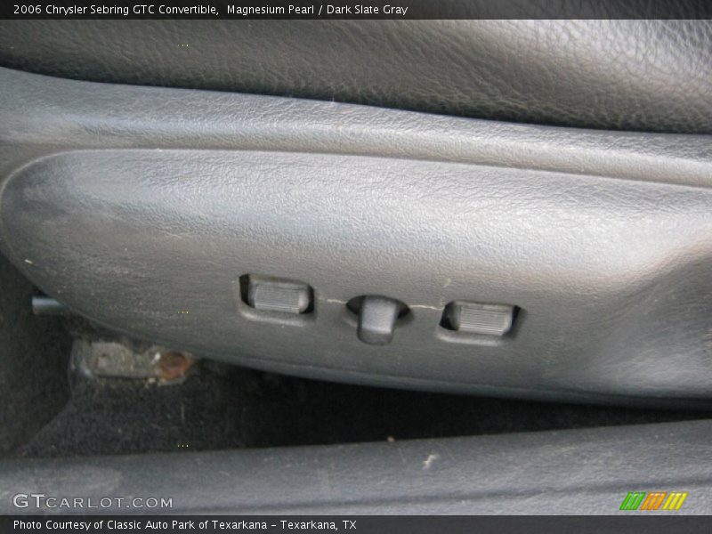 Magnesium Pearl / Dark Slate Gray 2006 Chrysler Sebring GTC Convertible