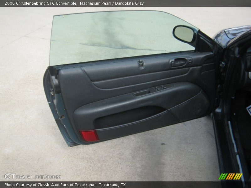 Magnesium Pearl / Dark Slate Gray 2006 Chrysler Sebring GTC Convertible