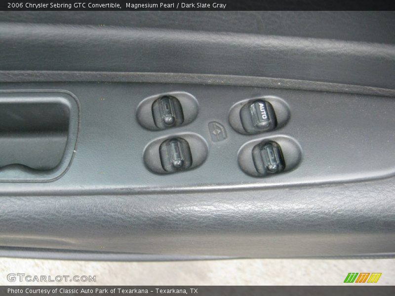 Magnesium Pearl / Dark Slate Gray 2006 Chrysler Sebring GTC Convertible