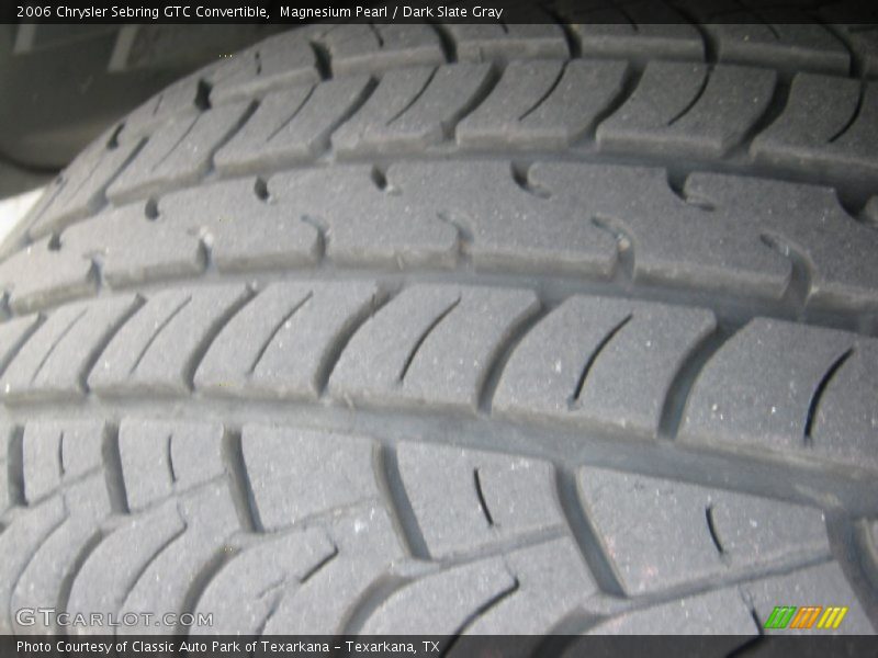 Magnesium Pearl / Dark Slate Gray 2006 Chrysler Sebring GTC Convertible