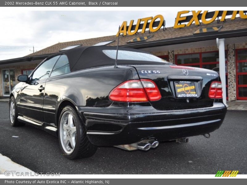 Black / Charcoal 2002 Mercedes-Benz CLK 55 AMG Cabriolet