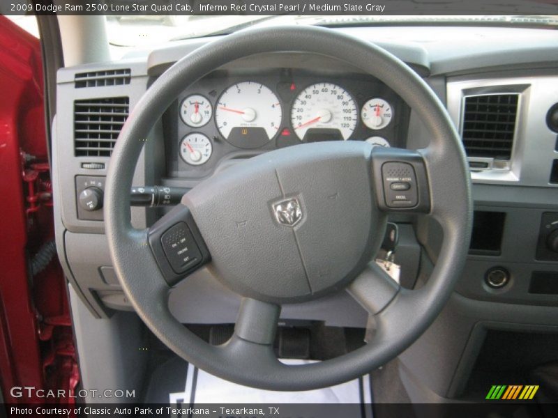  2009 Ram 2500 Lone Star Quad Cab Steering Wheel