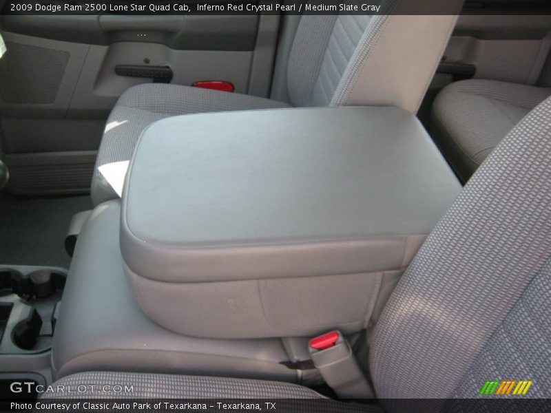 Inferno Red Crystal Pearl / Medium Slate Gray 2009 Dodge Ram 2500 Lone Star Quad Cab