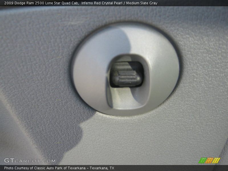 Inferno Red Crystal Pearl / Medium Slate Gray 2009 Dodge Ram 2500 Lone Star Quad Cab