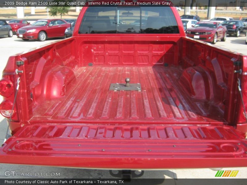 Inferno Red Crystal Pearl / Medium Slate Gray 2009 Dodge Ram 2500 Lone Star Quad Cab